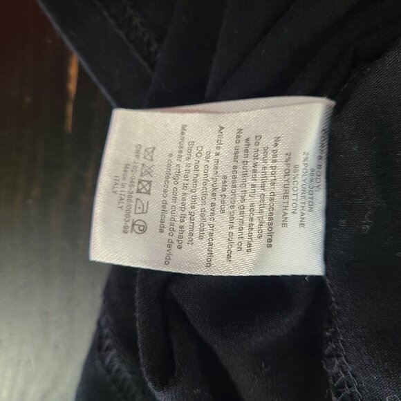 Balmain Women’s T-Shirt Black Top Size XS - Picture 5 of 9